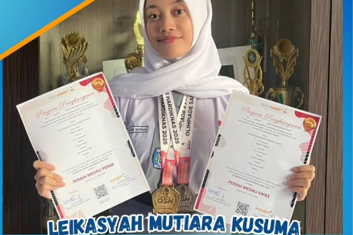 Peraih Medali Emas dan Perak Bidang B.Indonesia dan B.Inggris OSH 2025