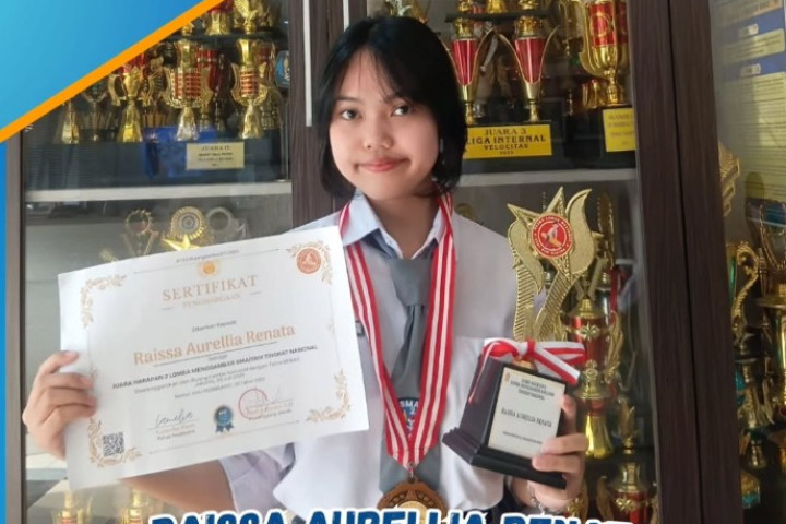 Juara Harapan 2 Lomba Menggambar SMA/SMK Tingkat Nasional 2025