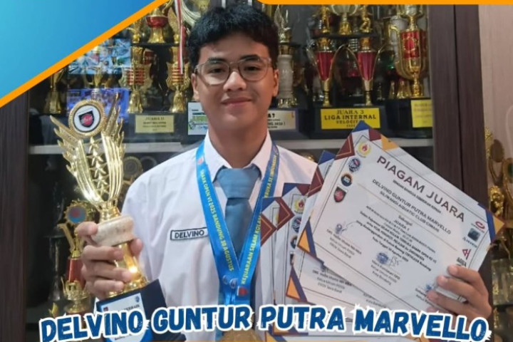 Delvino Guntur Putra Marvello Peselan Terbaik dalam Kejuaraan Selan Shark Open Se-Indonesia 2025