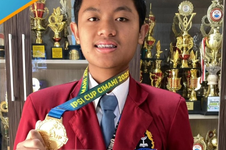 Febian Rizky Ananda Juara 1 Pencak Silat IPSI Cup Cimahi 3 Tingkat Provinsi Jawa Barat 2025
