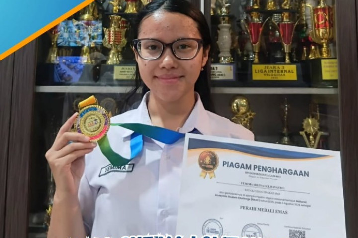 Yemima Sheima Lolitavasthi Peraih Medali Emas Olimpiade Kedokteran Tingkat Nasional NASC 2025
