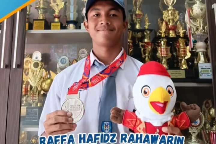 Selamat dan Sukses Raffa Hafidz Rahawarin Peraih Medali Perak POPNAS Cabor Sepak Bola 2025